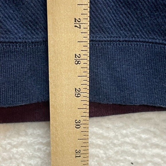 Tommy Bahama Sweater Mens Extra Large Blue Red Reversible Pullover Jumper Preppy - Picture 9 of 10